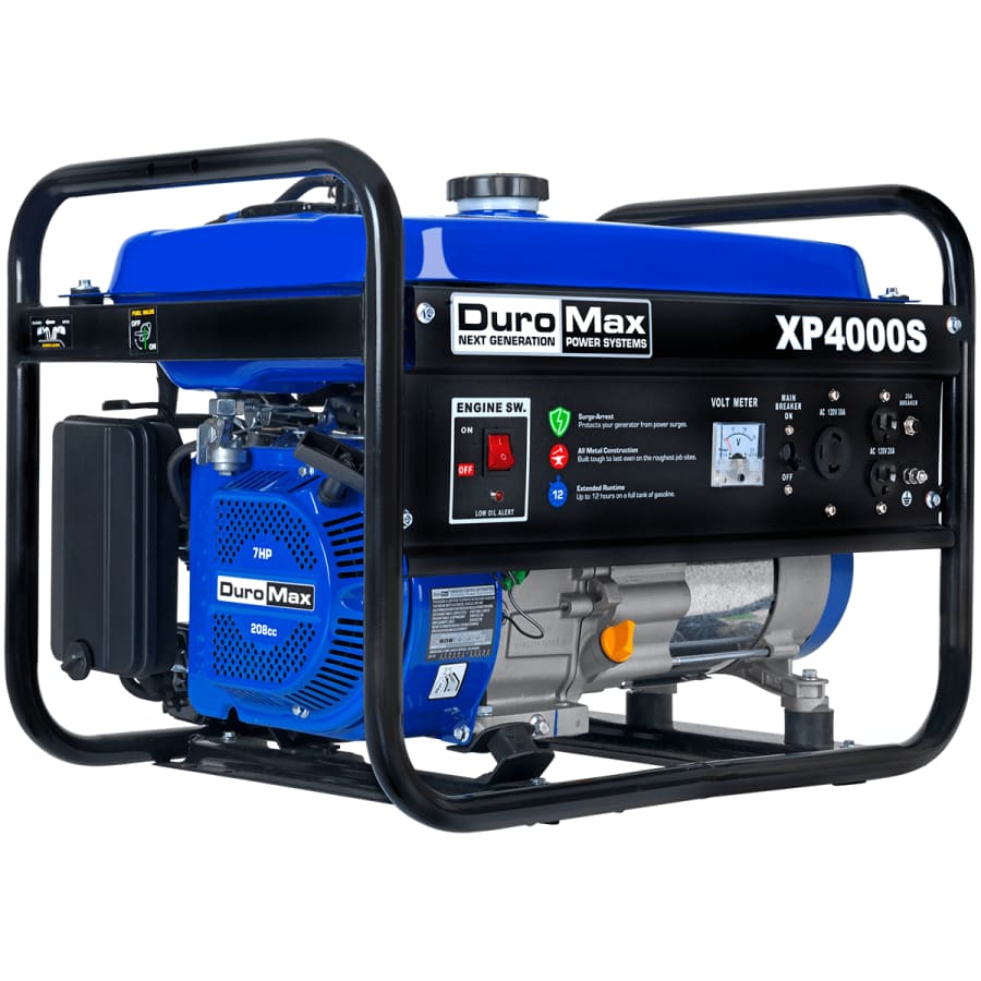 DuroMax 4,000W Gas Portable Generator for $280 DuroMax 4,000W Gas Portable Generator for $280