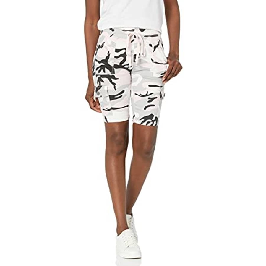V.I.P. JEANS Women's Super Cute Jeans Shorts Acid Washed, Pink Camo Cargo, 7 for $13 V.I.P. JEANS Women's Super Cute Jeans Shorts Acid Washed, Pink Camo Cargo, 7 for $13