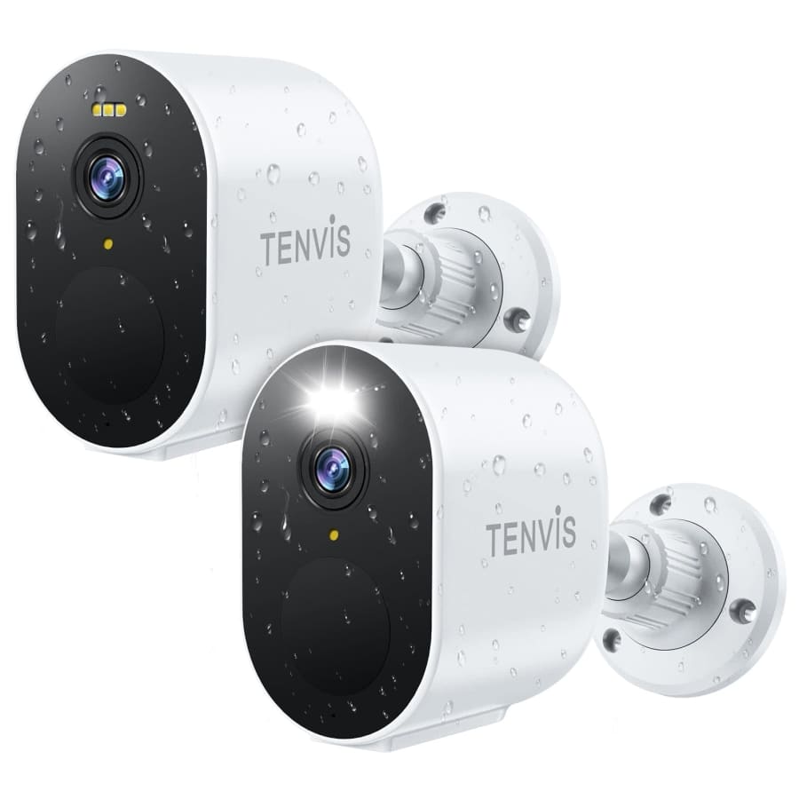 Tenvis 2K 4MP Wireless Security Camera 2-Pack: $19.99