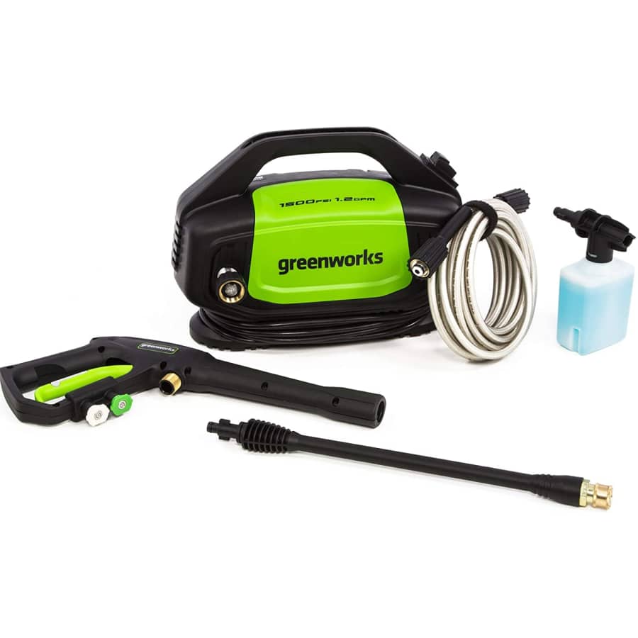 Greenworks 1,500-PSI Electric Pressure Washer for $75