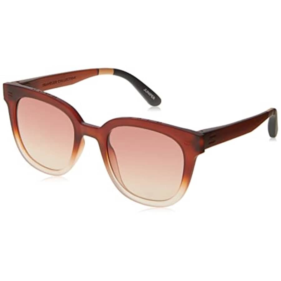 TOMS Women's Juniper Round Sunglasses, Matte Ombre, 54-23-148 for $55