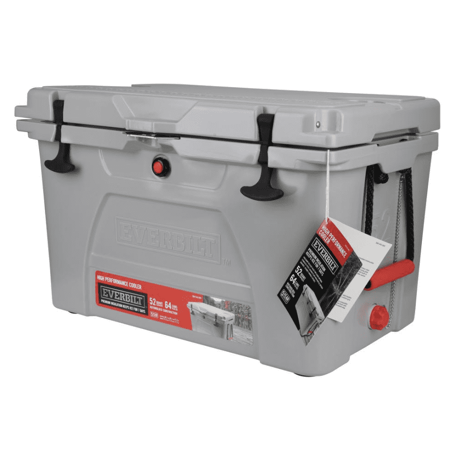 Everbilt 52-Quart Rotomolded Lockable Cooler for $80 Everbilt 52-Quart Rotomolded Lockable Cooler for $80