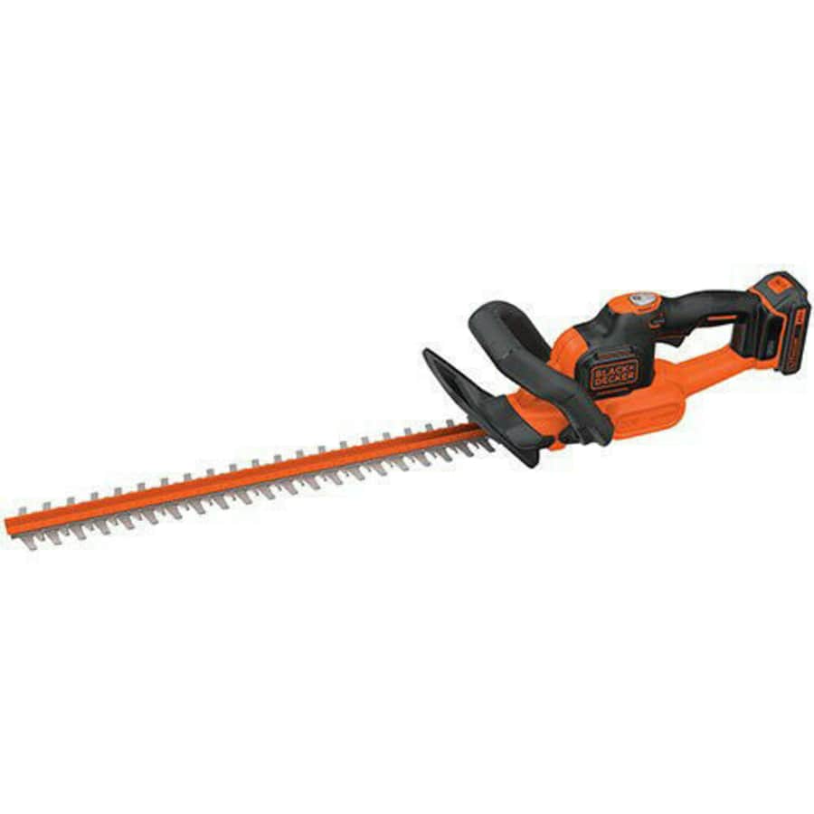 Black+Decker Black + Decker 20V MAX Li-Ion Powercommand 22" Hedge Trimmer for $55