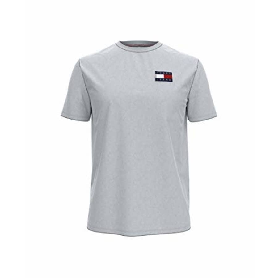 Tommy Hilfiger Men's Tommy Jeans Graphic T Shirt, Bright White-pt, LG for $20