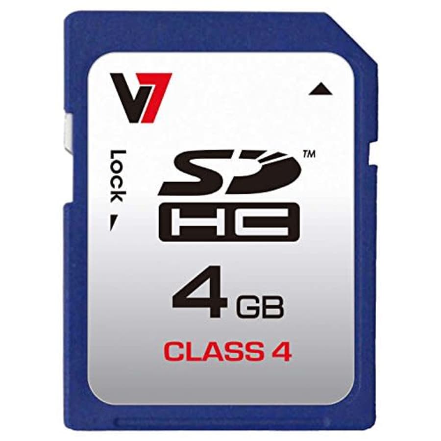V7 Axpro Carte Sd 4gb Sdhc Cl4 Retail sdhc for $24