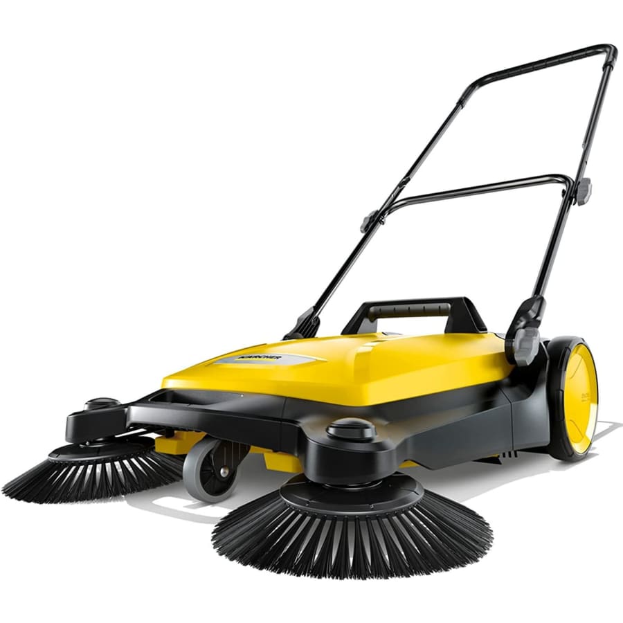 Karcher S 4 Twin Walk-Behind Outdoor Push Sweeper: $152