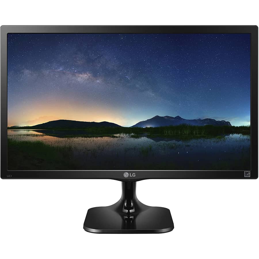 LG 24" 1080p LED Monitor for $209