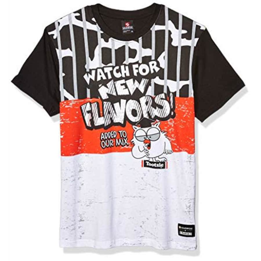 Southpole Men's Tootsie T-Shirt, Black Flavor, Medium for $16