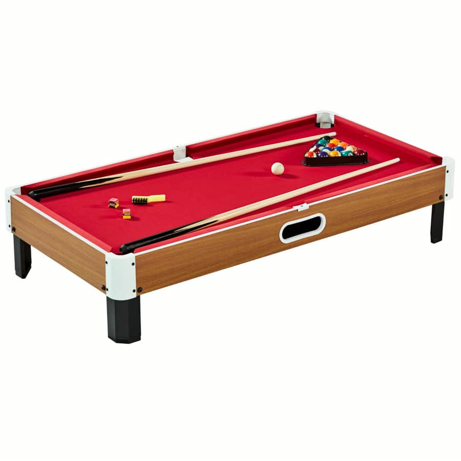 MD Sports 48" Tabletop Billiard Table for $40