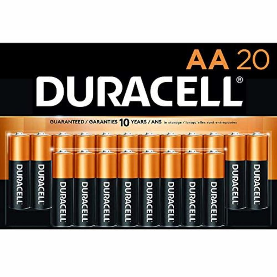 Duracell Coppertop AA Alkaline Battery 20-Pack for $13 via Sub & Save