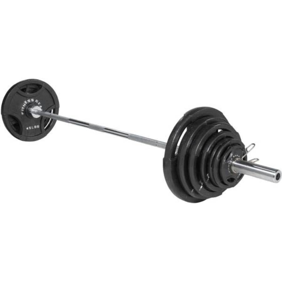 Fitness Gear 300-lbs. Olympic Weight Set for $300 Fitness Gear 300-lbs. Olympic Weight Set for $300