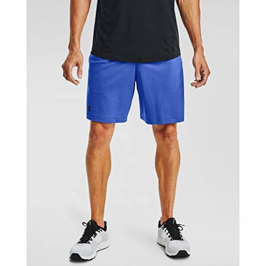Under Armour Men's MK1 Shorts, Emotion Blue (401)/Balmy Brown, Emotion Blue (401)/Balmy Brown for $22