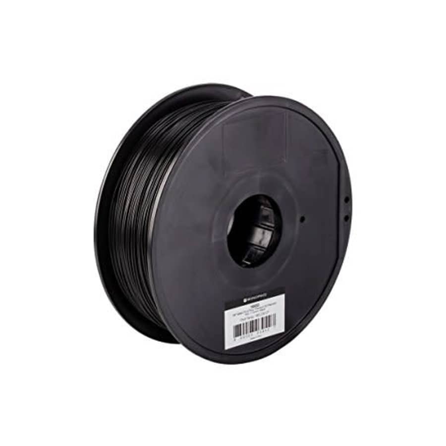 Monoprice PLA Plus+ Premium 3D Filament - Black - 1kg Spool, 1.75mm Thick | Biodegradable | Same for $48
