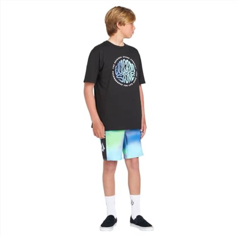 Volcom Boys' Standard Mod Tech Boardshorts (Big Little Sizes), Electric Green for $21 Volcom Boys' Standard Mod Tech Boardshorts (Big Little Sizes), Electric Green for $21