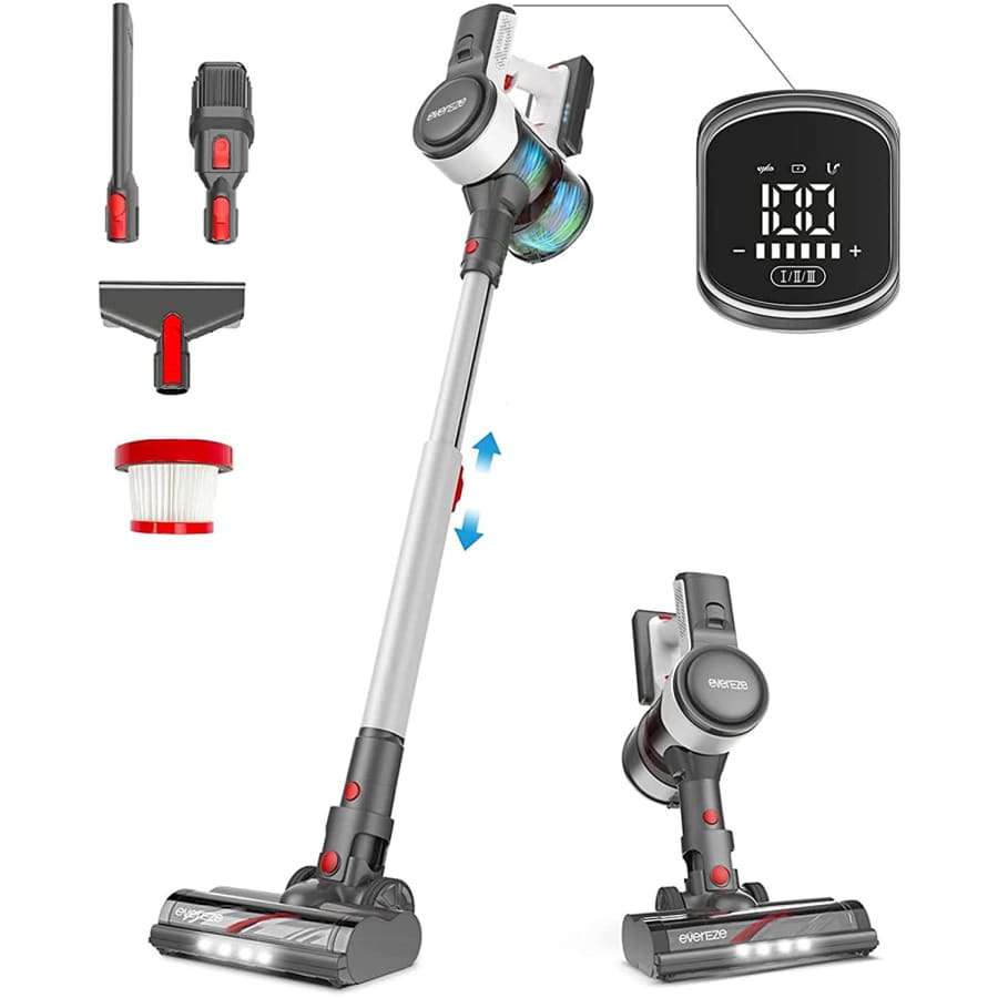 Evereze Cordless Stick Vacuum Cleaner for $98 Evereze Cordless Stick Vacuum Cleaner for $98