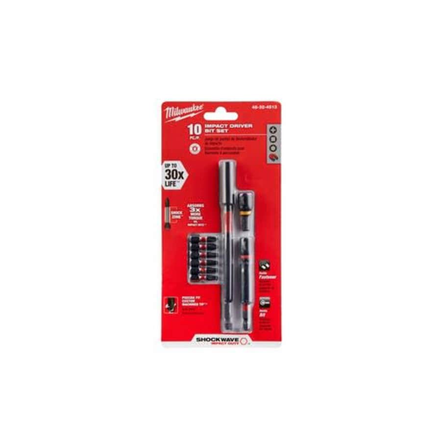 MILWAUKEE ELECTRIC TOOLS 48-32-4513 Screwdriver Kit 10Pc for $19 MILWAUKEE ELECTRIC TOOLS 48-32-4513 Screwdriver Kit 10Pc for $19