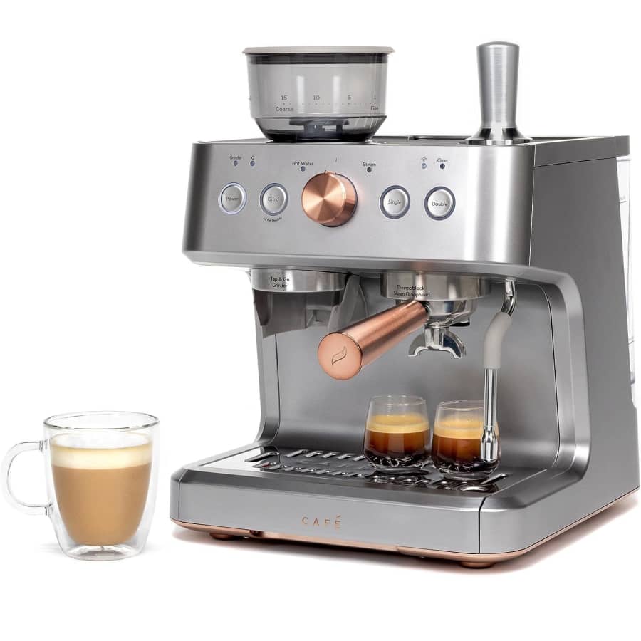Café Bellissimo Semi-Automatic Espresso Machine for $399