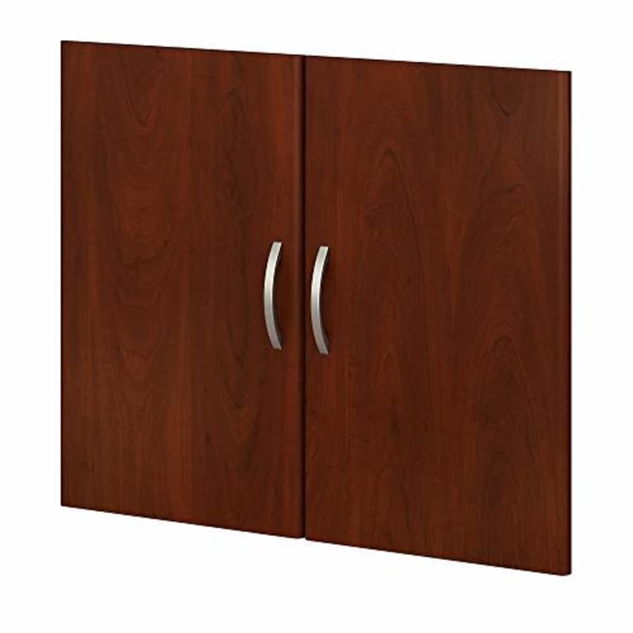 Bush Furniture Bush Business Furniture Studio C Bookcase Door Kit, Bookshelf Cabinet for Home or Professional for $94 Bush Furniture Bush Business Furniture Studio C Bookcase Door Kit, Bookshelf Cabinet for Home or Professional for $94