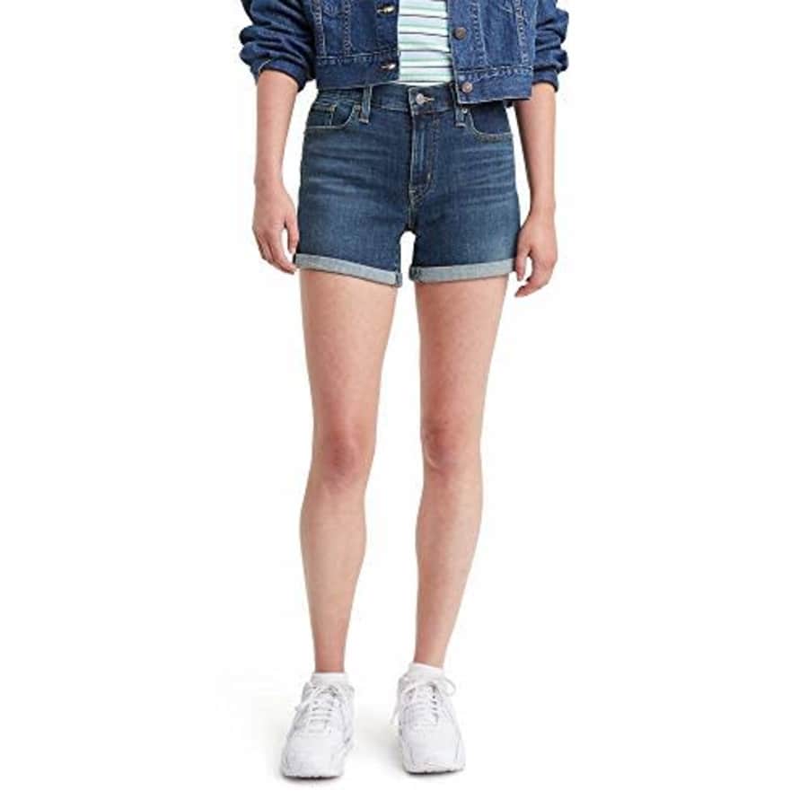 Levi's Women's Mid Length Shorts, Maui Ocean Depths, 32 (US 14) for $12 Levi's Women's Mid Length Shorts, Maui Ocean Depths, 32 (US 14) for $12