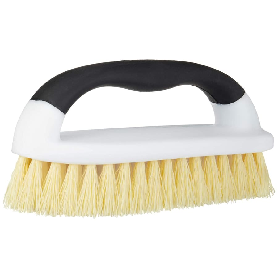 Amazon Basics Soft Grip Scrub Brush for $8