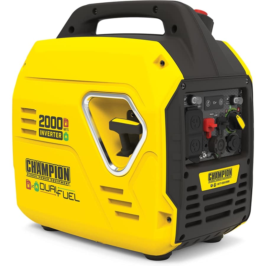 Champion Power Equipment Ultralight 2000W Dual Fuel Inverter Generator for $499 Champion Power Equipment Ultralight 2000W Dual Fuel Inverter Generator for $499