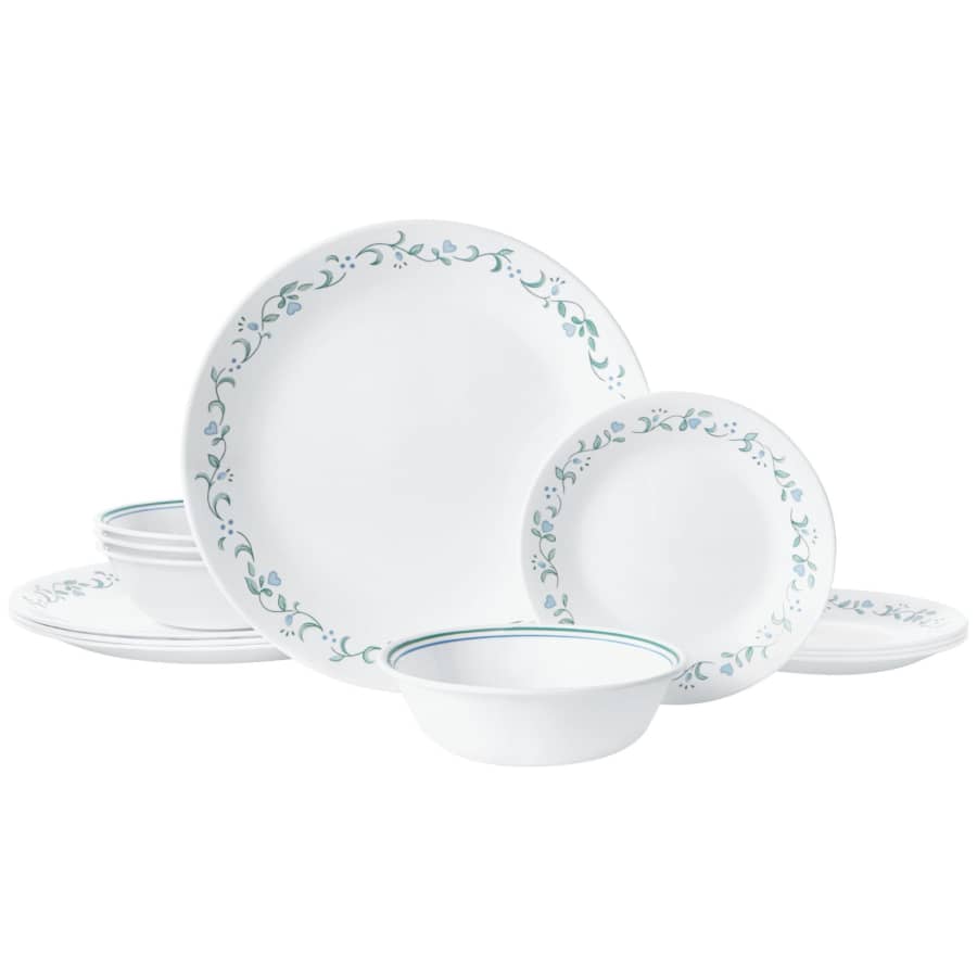 Corelle Country Cottage 12-Piece Dinnerware Set for $34 Corelle Country Cottage 12-Piece Dinnerware Set for $34