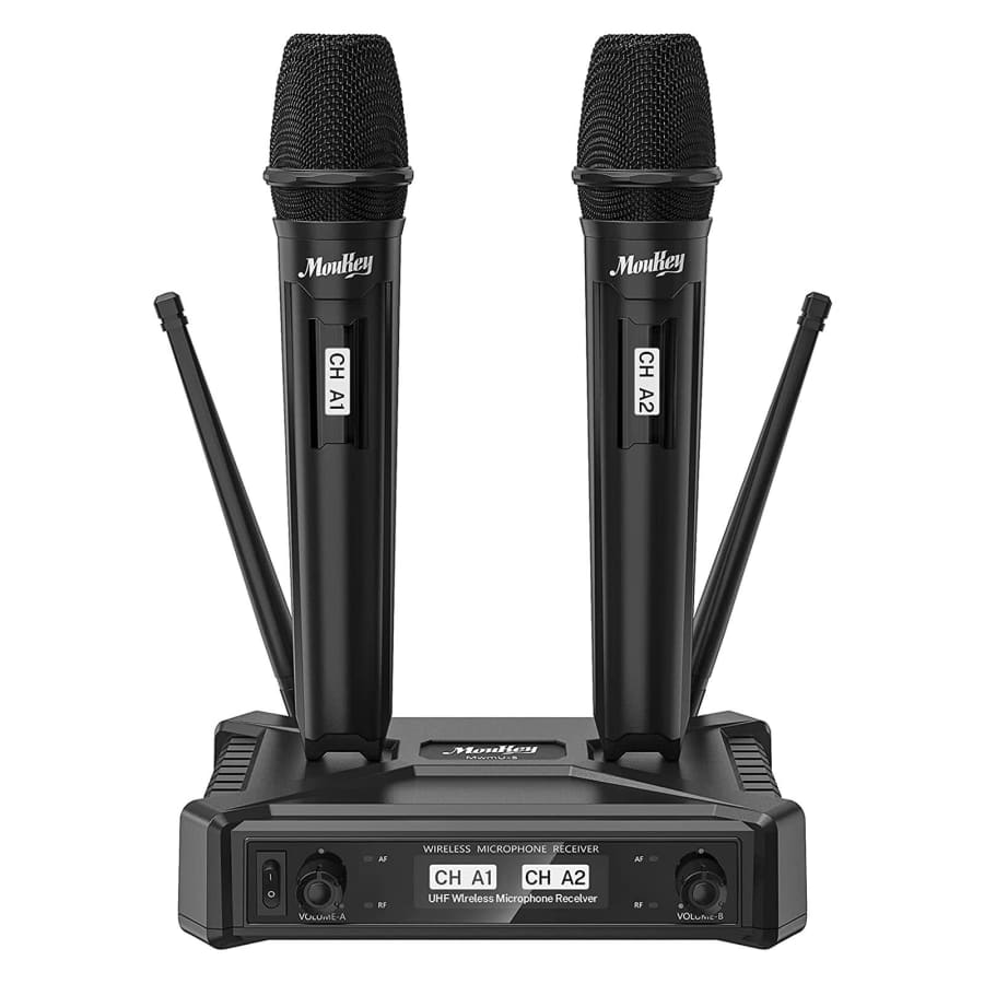 Moukey Wireless Microphones System for $35
