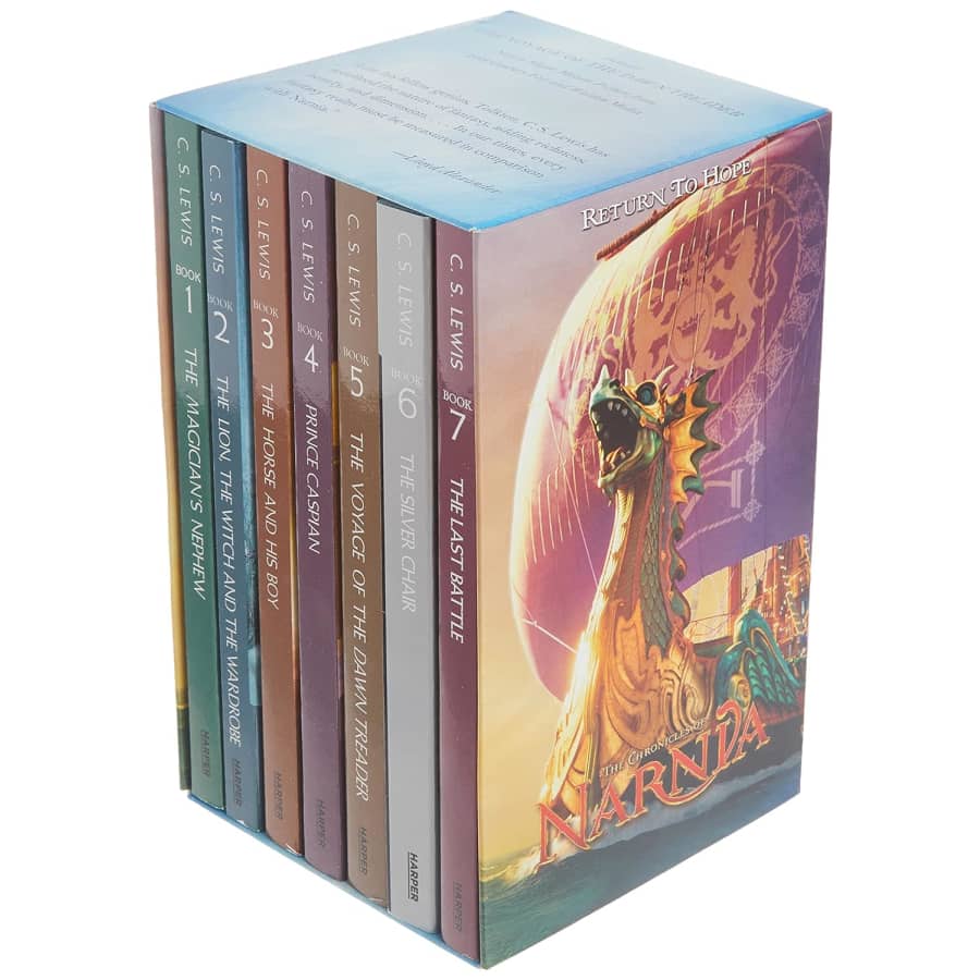 Chronicles of Narnia 7-Book Box Set for $24
