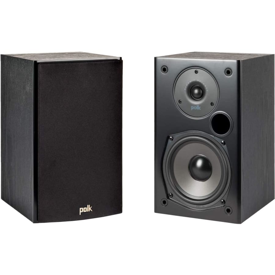 Polk Audio T15 100 Watt Home Theater Bookshelf Speakers for $145