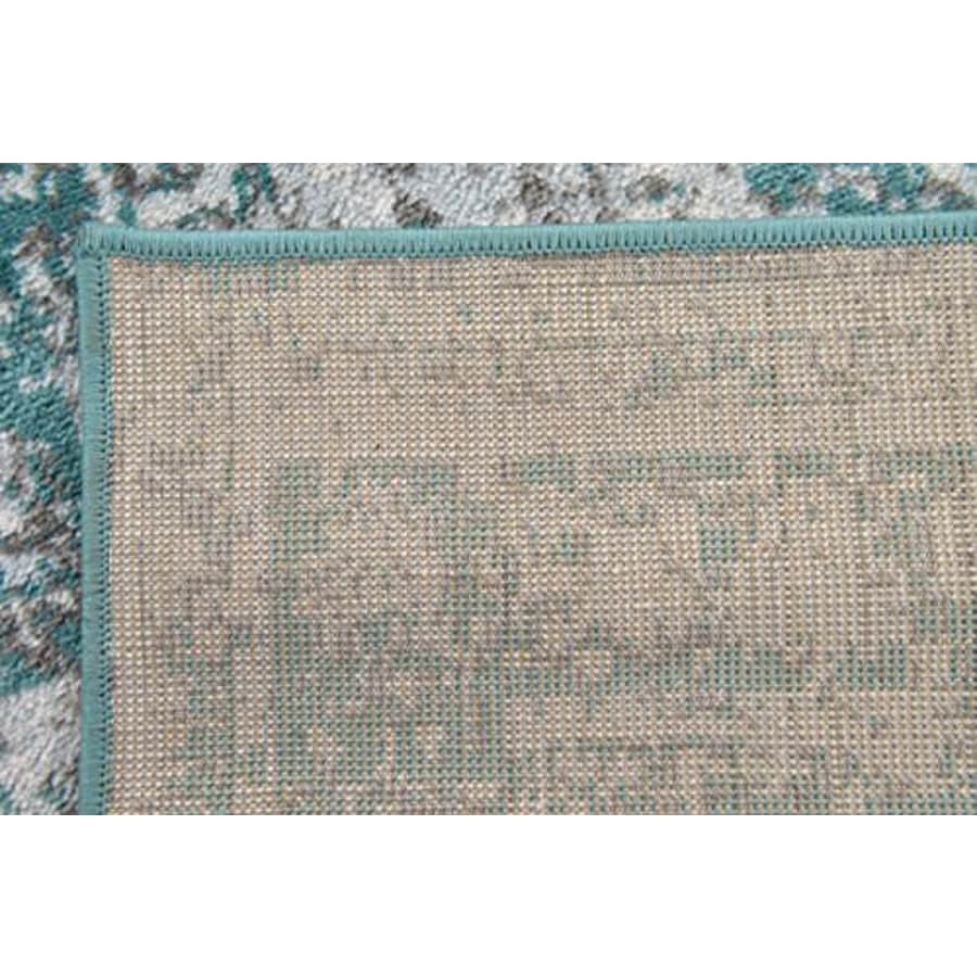 Unique Loom Sofia Collection Traditional Vintage Area Rug, 3' 3" x 5' 3", Turquoise/Light Blue for $29