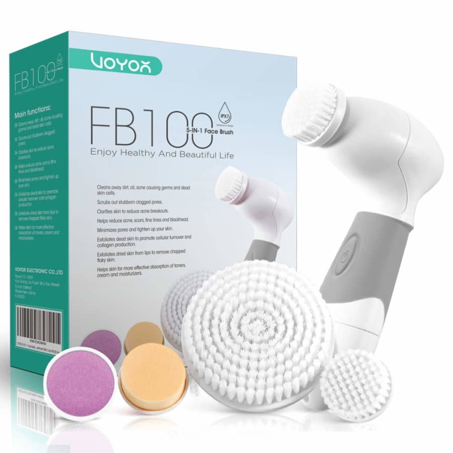 Voyor Facial Cleansing Brush for $15 Voyor Facial Cleansing Brush for $15