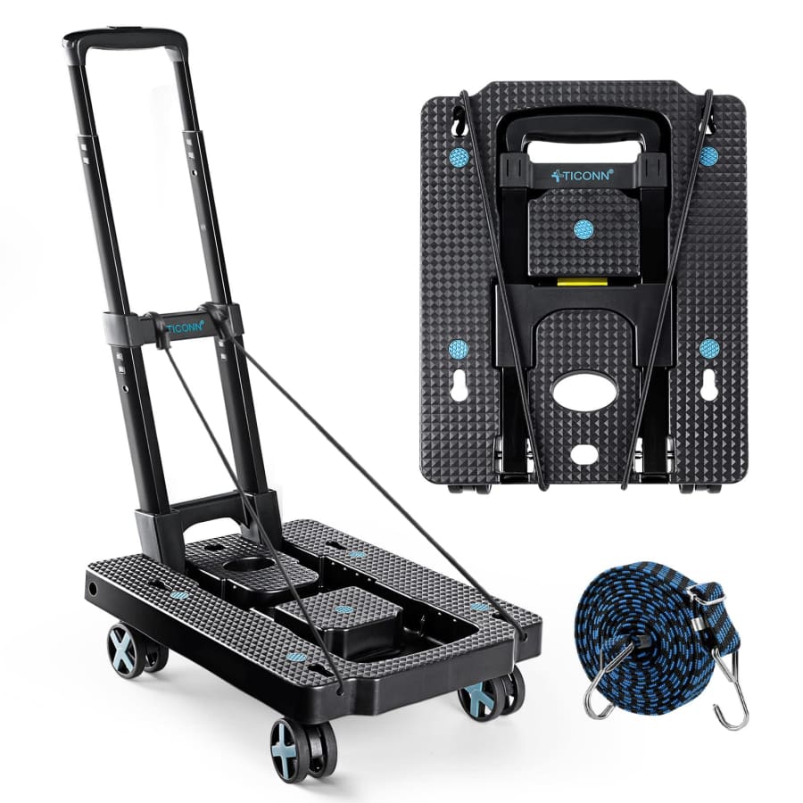 Ticonn Folding Hand Truck Dolly: $14.99 Ticonn Folding Hand Truck Dolly: $14.99