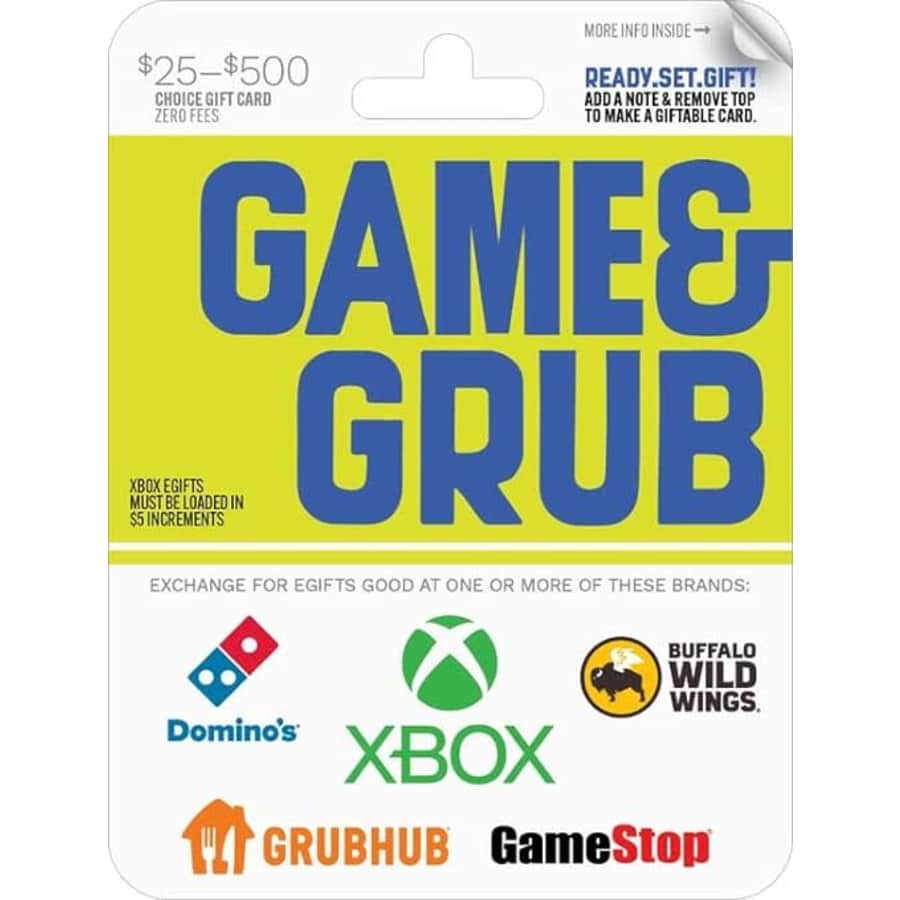 $50 Game & Grub Gift Card for $45