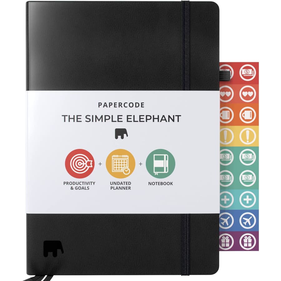 Papercode The Simple Elephant 2024 Daily Planner for $7 Papercode The Simple Elephant 2024 Daily Planner for $7