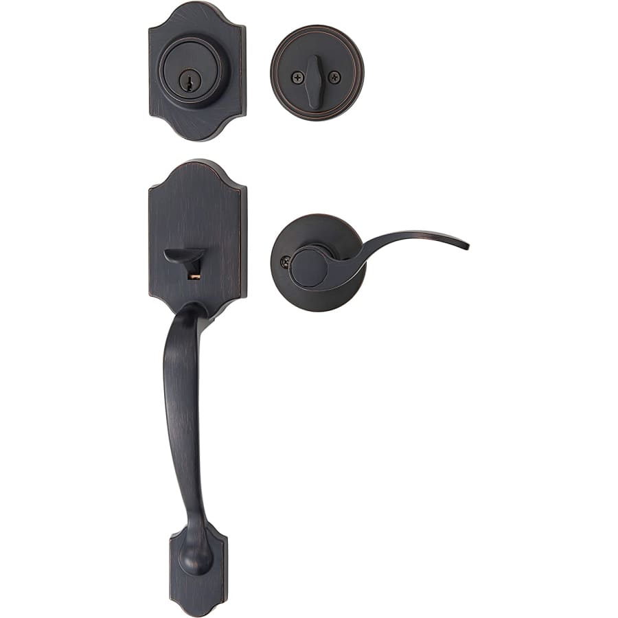 Amazon Basics Handleset w/ Shelby Lever for $47