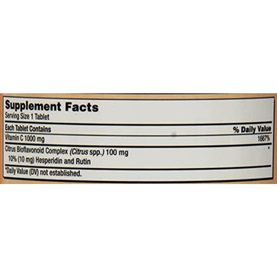 Kirkland Vitamin C with Rose Hips and Citrus Bioflavonoid Complex (1000 mg), 500-Count Tablets for $30