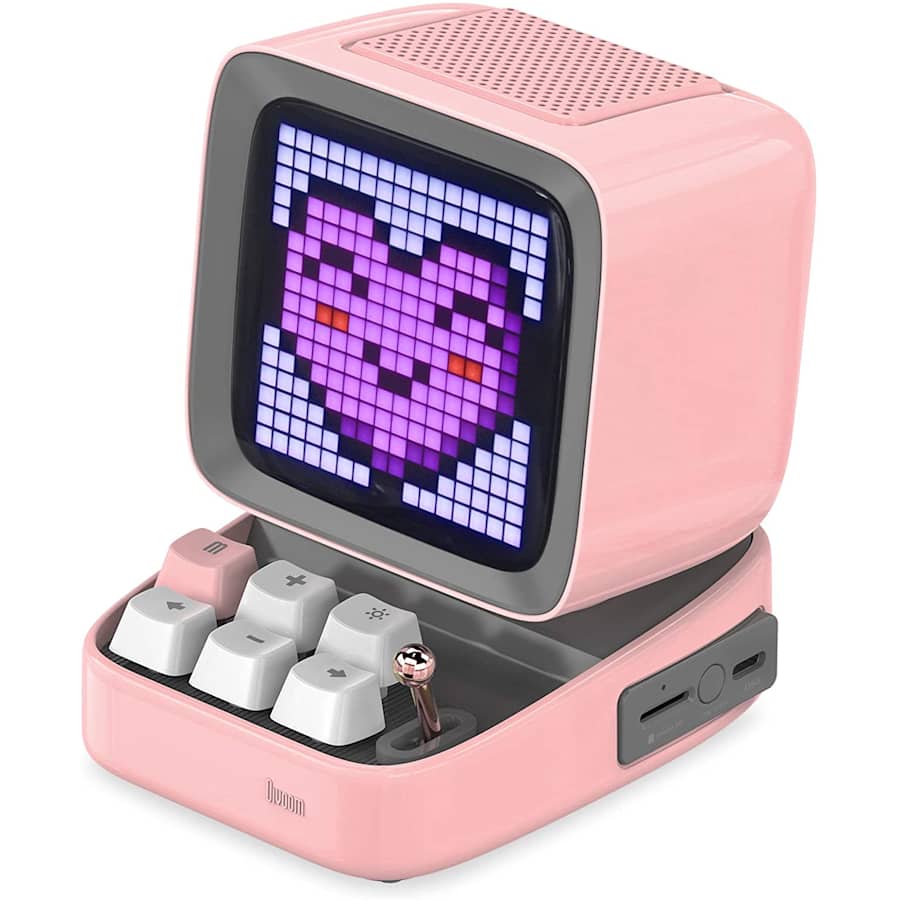 Divoom Ditoo Retro Pixel Art Bluetooth Speaker for $100