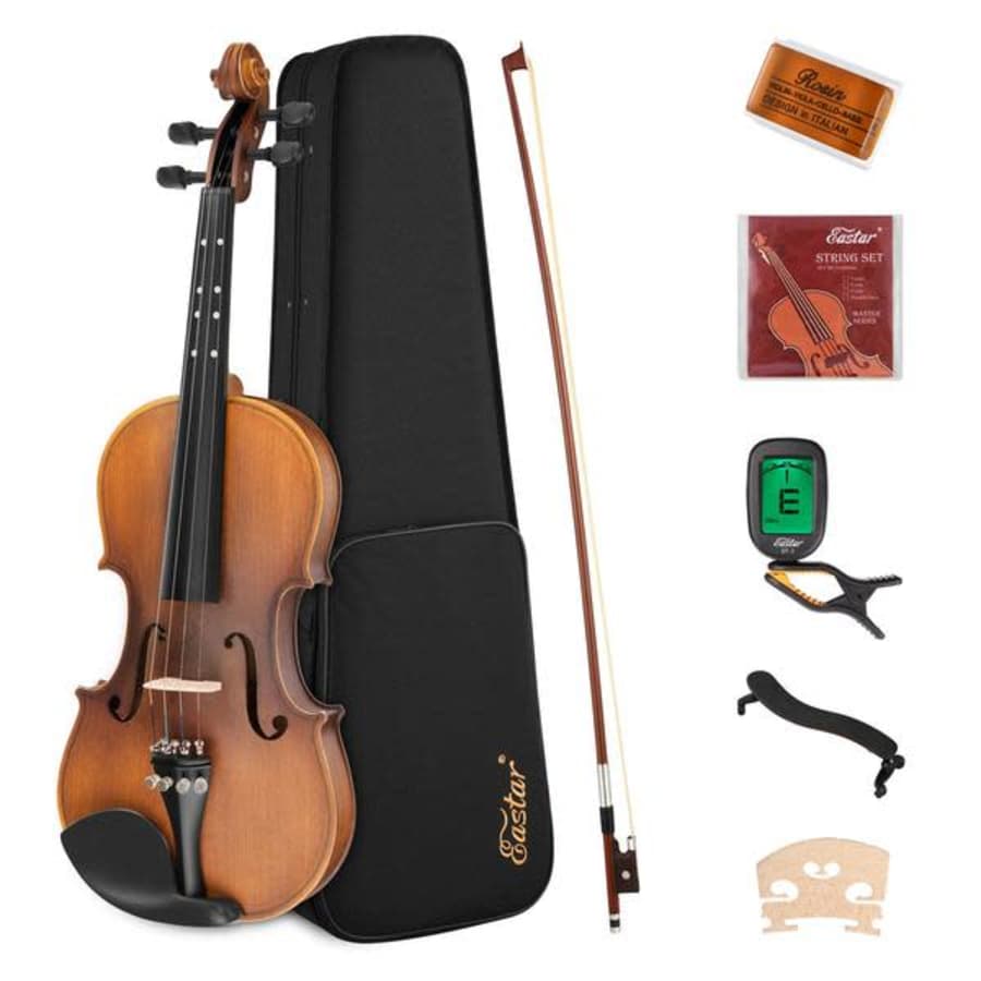 Eastar 8-Piece Beginner Violin Set for $48 Eastar 8-Piece Beginner Violin Set for $48