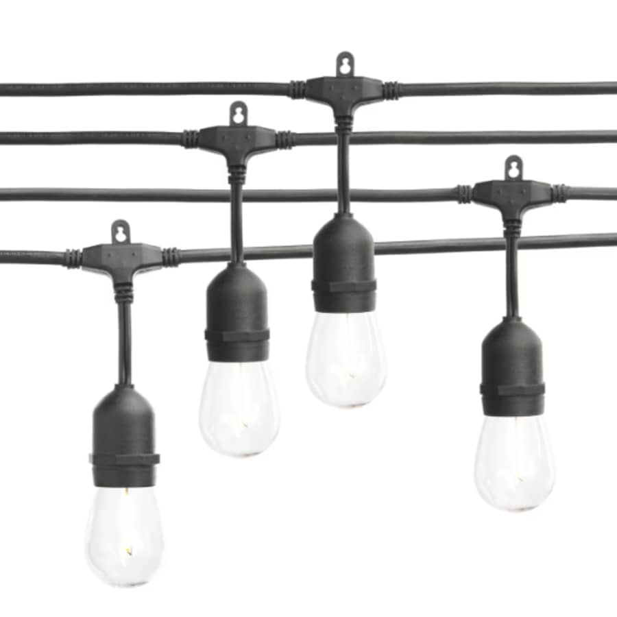 Hampton Bay 24-Light 48-Foot Indoor/Outdoor String Light for $50 Hampton Bay 24-Light 48-Foot Indoor/Outdoor String Light for $50
