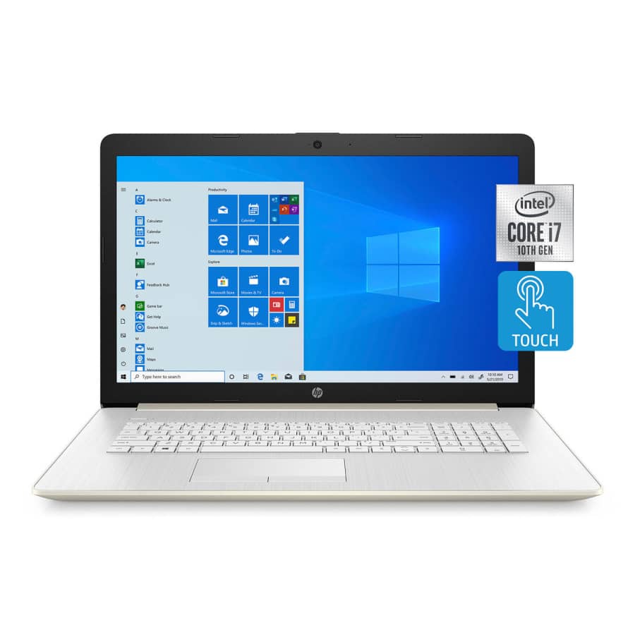 HP 17-by3072cl 10th-Gen. Ice Lake i7 17.3" Touch Laptop w/ 512GB SSD for $649 for members HP 17-by3072cl 10th-Gen. Ice Lake i7 17.3" Touch Laptop w/ 512GB SSD for $649 for members
