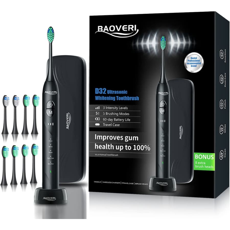 Baoveri Ultrasonic Whitening Toothbrush for $40