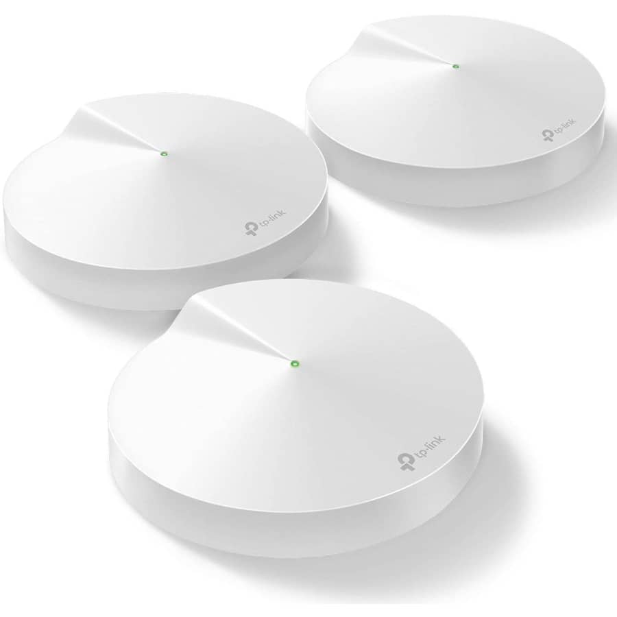 TP-Link Deco M5 Mesh 802.11ac WiFi System 3-Pack: $130
