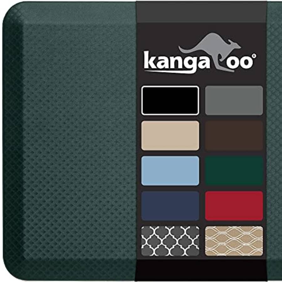 Kangaroo Original 3/4 Inch Thick Superior Cushion, Stain Resistant Kitchen Rug and Anti Fatigue for $55