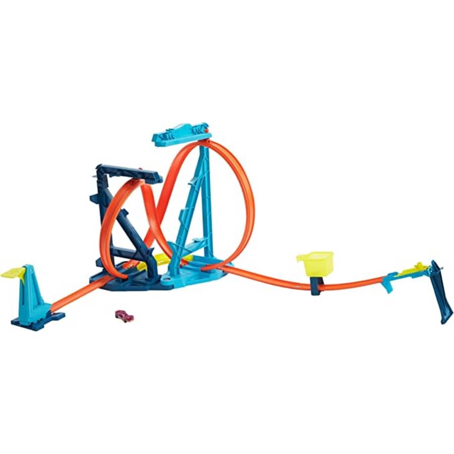 Hot Wheels Infinity Loop Track Building Kit for $36