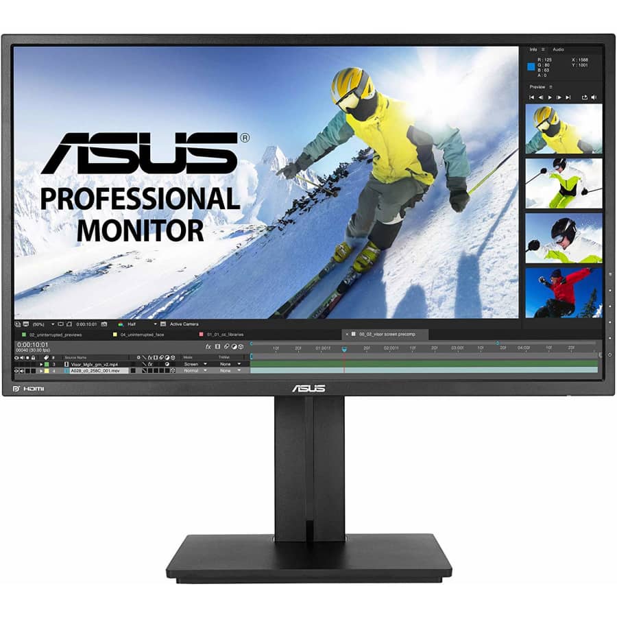 ASUS PB277Q 27" WQHD, TN LED-backlit LCD monitor w/ built-in speakers for $210 ASUS PB277Q 27" WQHD, TN LED-backlit LCD monitor w/ built-in speakers for $210