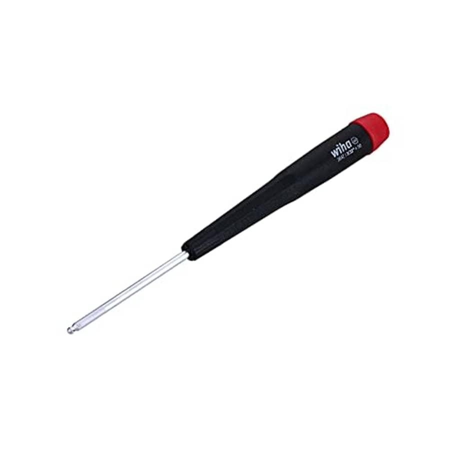 Wiha Tools Wiha 26423 Ball End Hex Inch Screwdriver with Precision Handle, 3/32" for $14