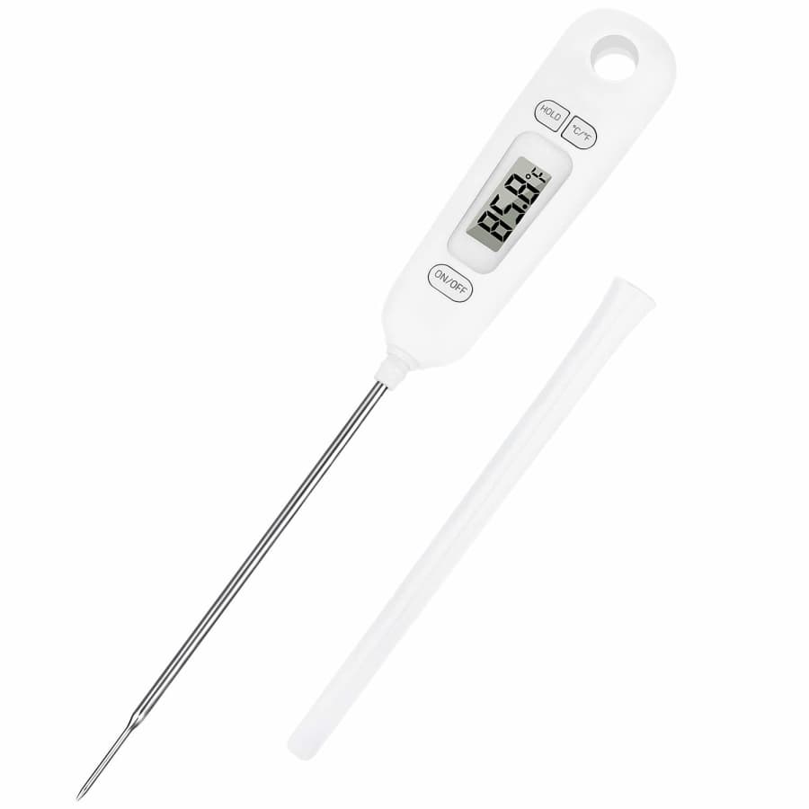 Regetek Digital LCD Instant Read Meat Thermometer for $8
