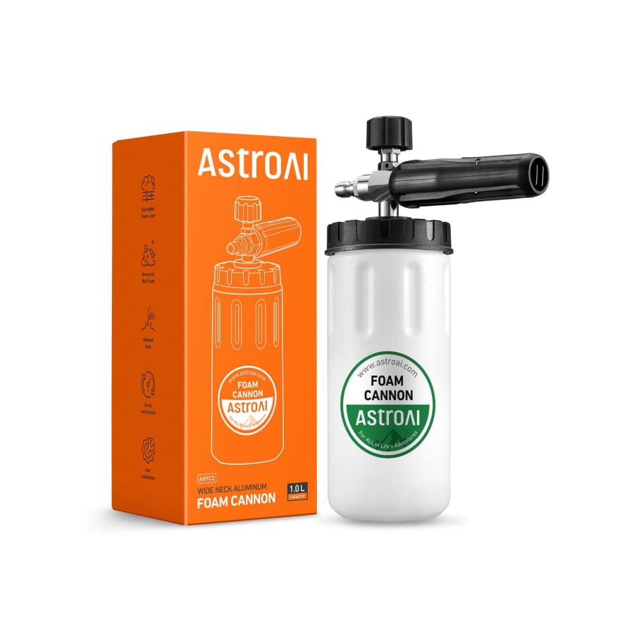 AstroAI 1L Wide Neck Foam Cannon: $9.89 AstroAI 1L Wide Neck Foam Cannon: $9.89