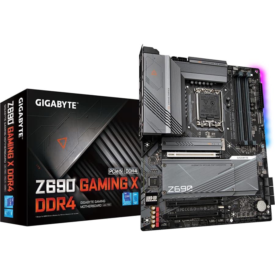 Gigabyte Z690 GAMING X DDR4 Gaming Desktop Motherboard for $160 Gigabyte Z690 GAMING X DDR4 Gaming Desktop Motherboard for $160