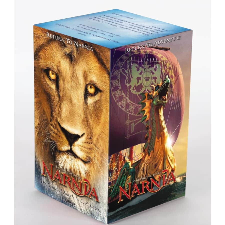 Chronicles of Narnia Box Set in Paperback for $19 w/ Prime Chronicles of Narnia Box Set in Paperback for $19 w/ Prime
